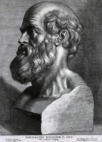 Hippocrates Bust