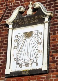 Moot Hall Sundial